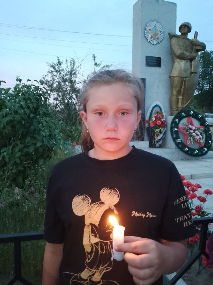 Свеча памяти.
